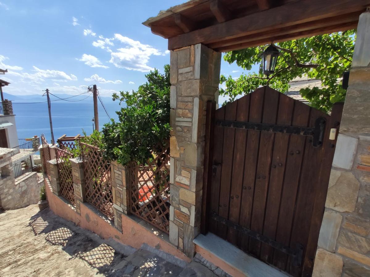 The Pagasetic Balcony - Magestic Sea Cottageヴォロス エクステリア 写真