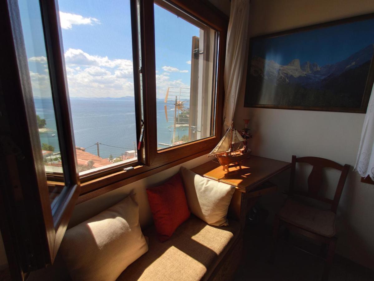 The Pagasetic Balcony - Magestic Sea Cottageヴォロス エクステリア 写真