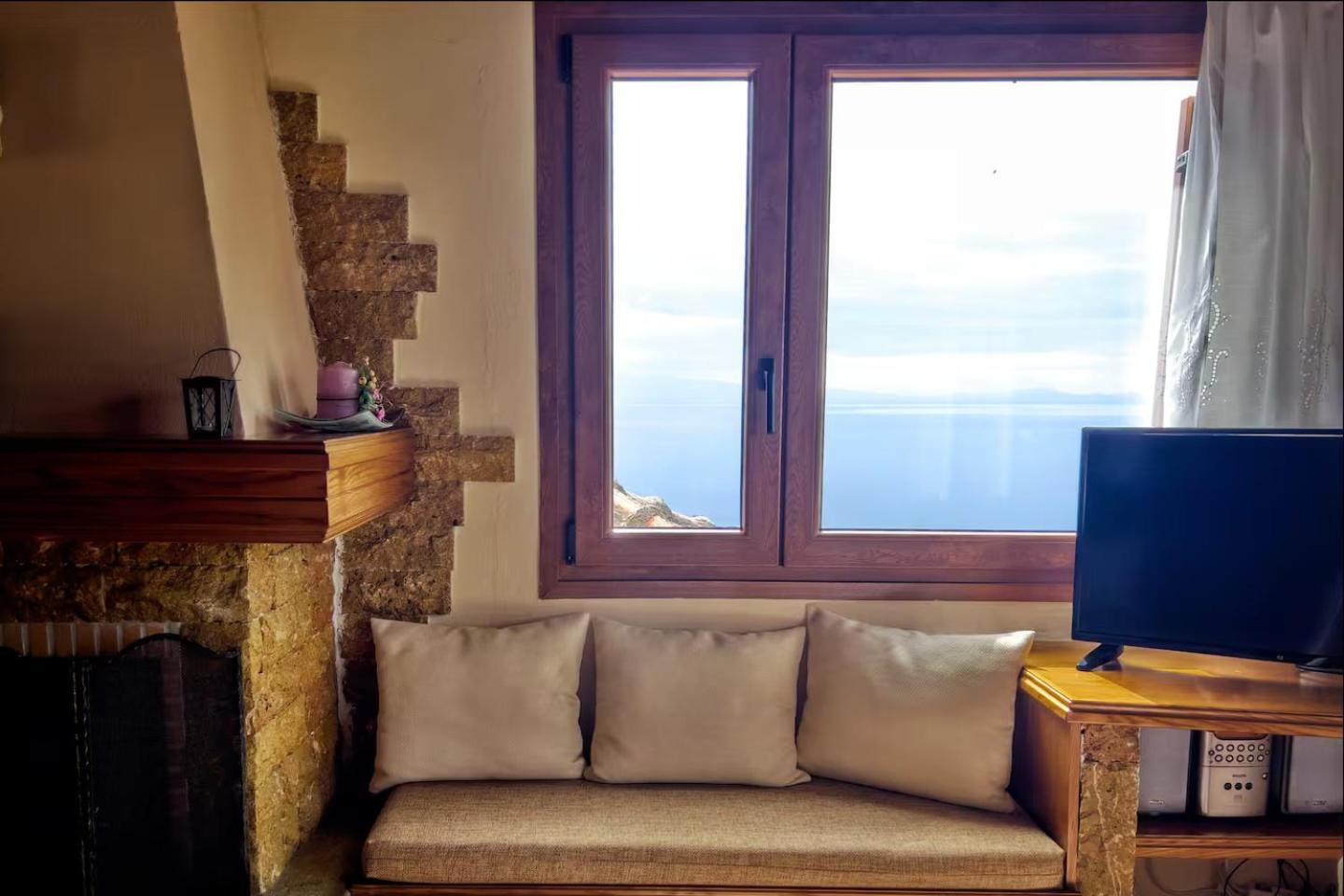 The Pagasetic Balcony - Magestic Sea Cottageヴォロス エクステリア 写真